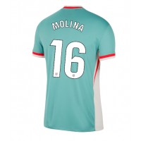 Atletico Madrid Nahuel Molina #16 Bortatröja 2024-25 Korta ärmar